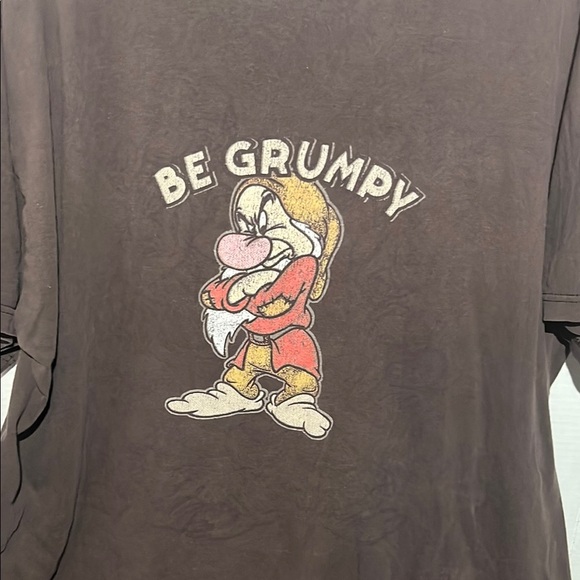 Disney Brown grumpy Cotton XXL T-Shirt - Picture 1 of 12